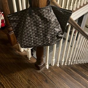 Authentic Goyard bag two small issues on back right side
